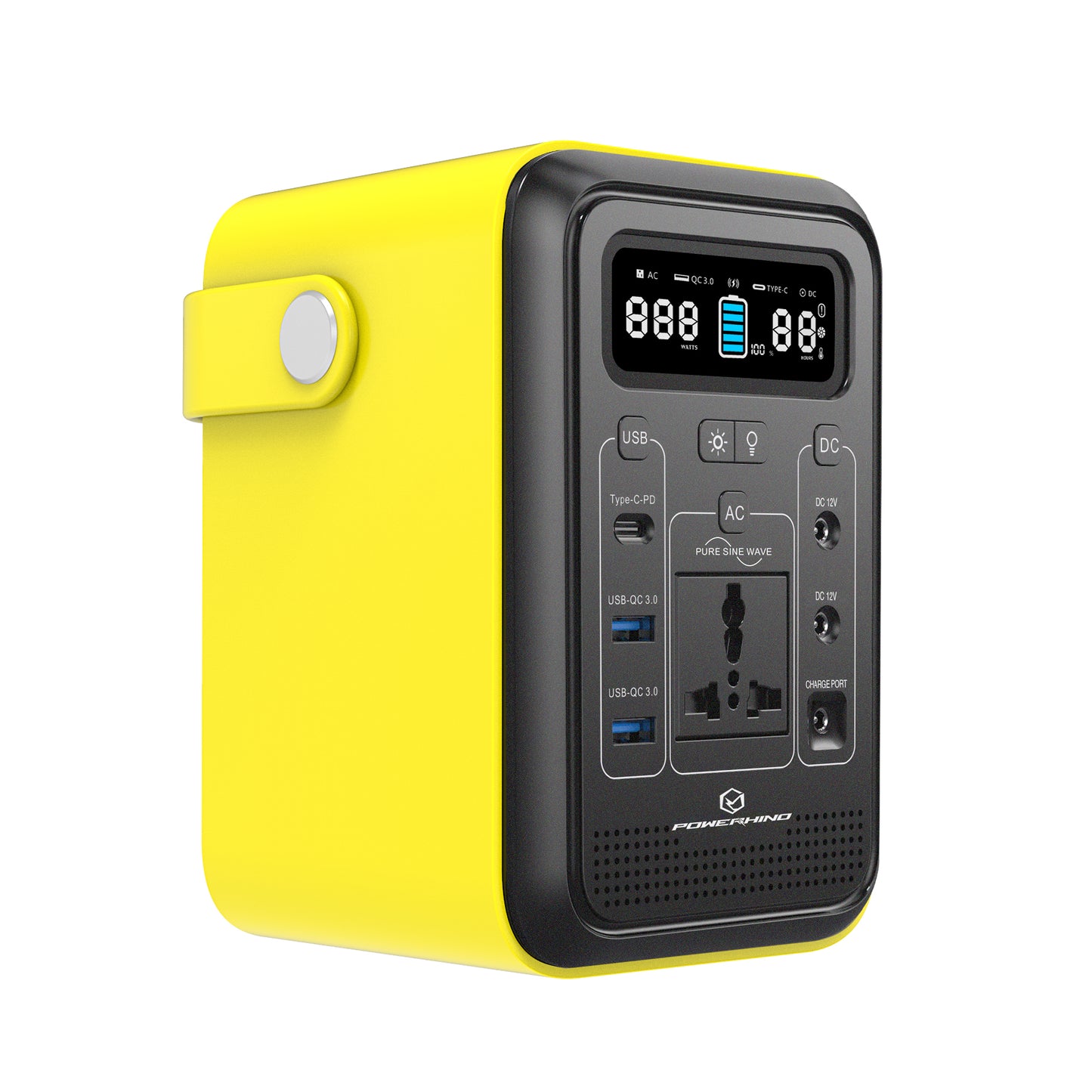 PORTABLE POWER STATION 200 WITH 222 WATT-HOURS OF POWER, FEATURES